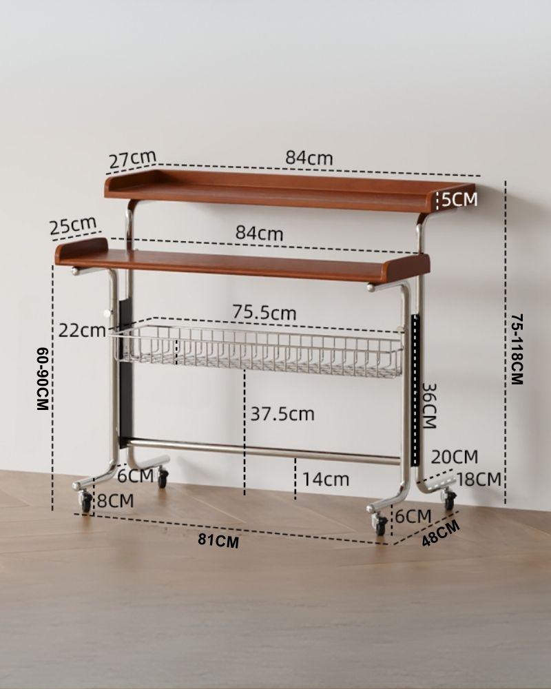 Milo Height-Adjust Mobile Desk