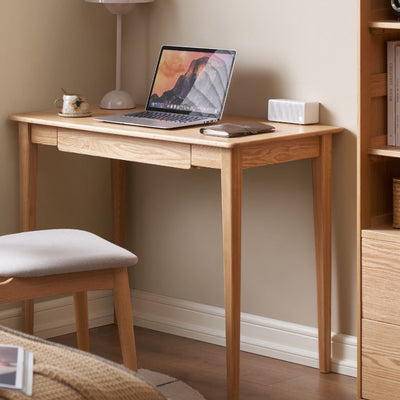 EcoChic Oak Wood Work Desk