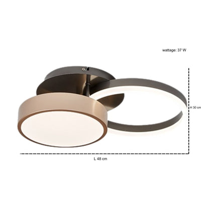 Luna Modern Circle Ceiling Light