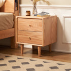 Gamo Solid Oak 2-Drawer Nightstand