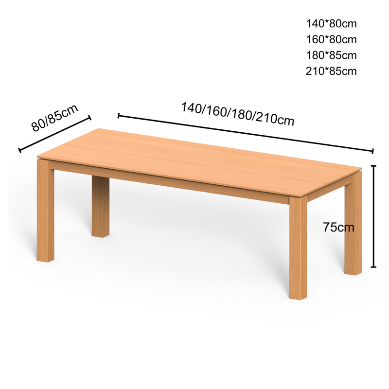 Timberlake Rectangular Dining Table - Cozymatic Australia