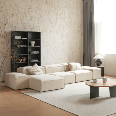 Emma Linen Fabric Modular Sofa