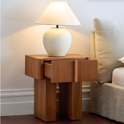 Lafever Solid Wood Nightstand