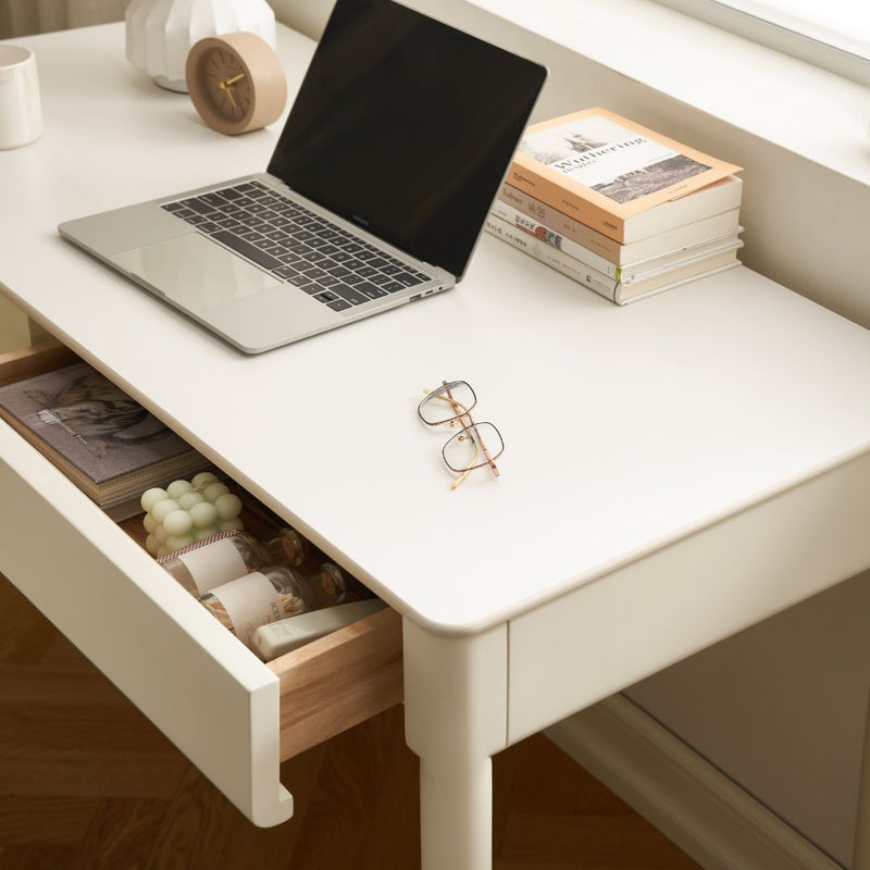 Emily White Wood Work Desk