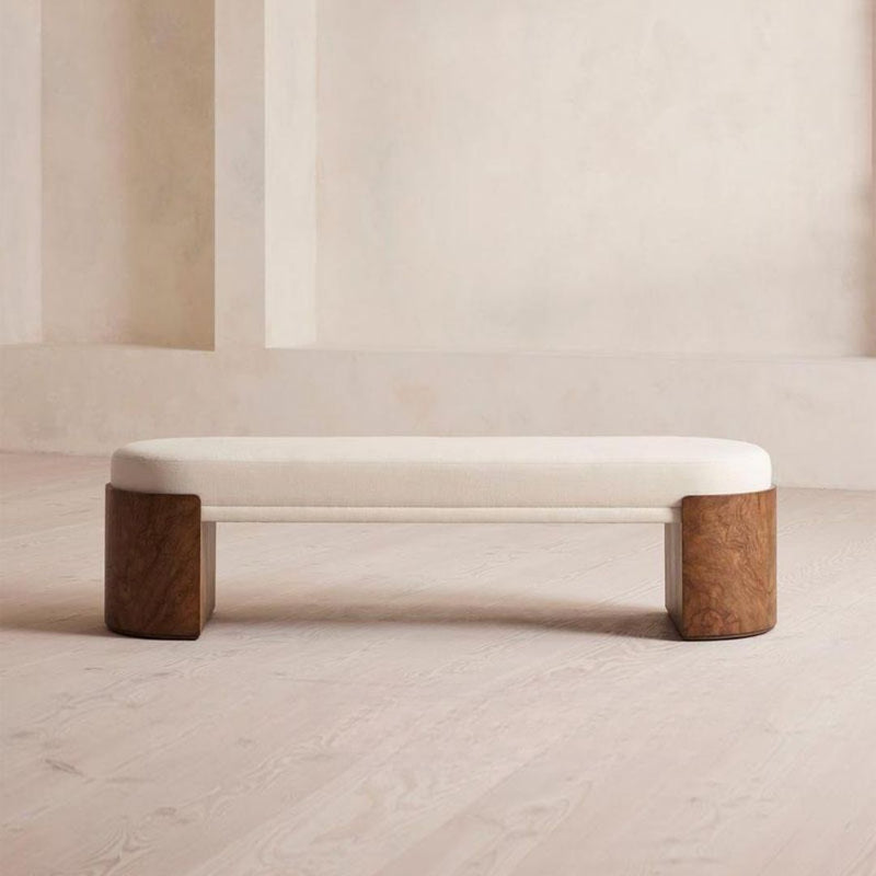 Aurora Solid Wood Bench