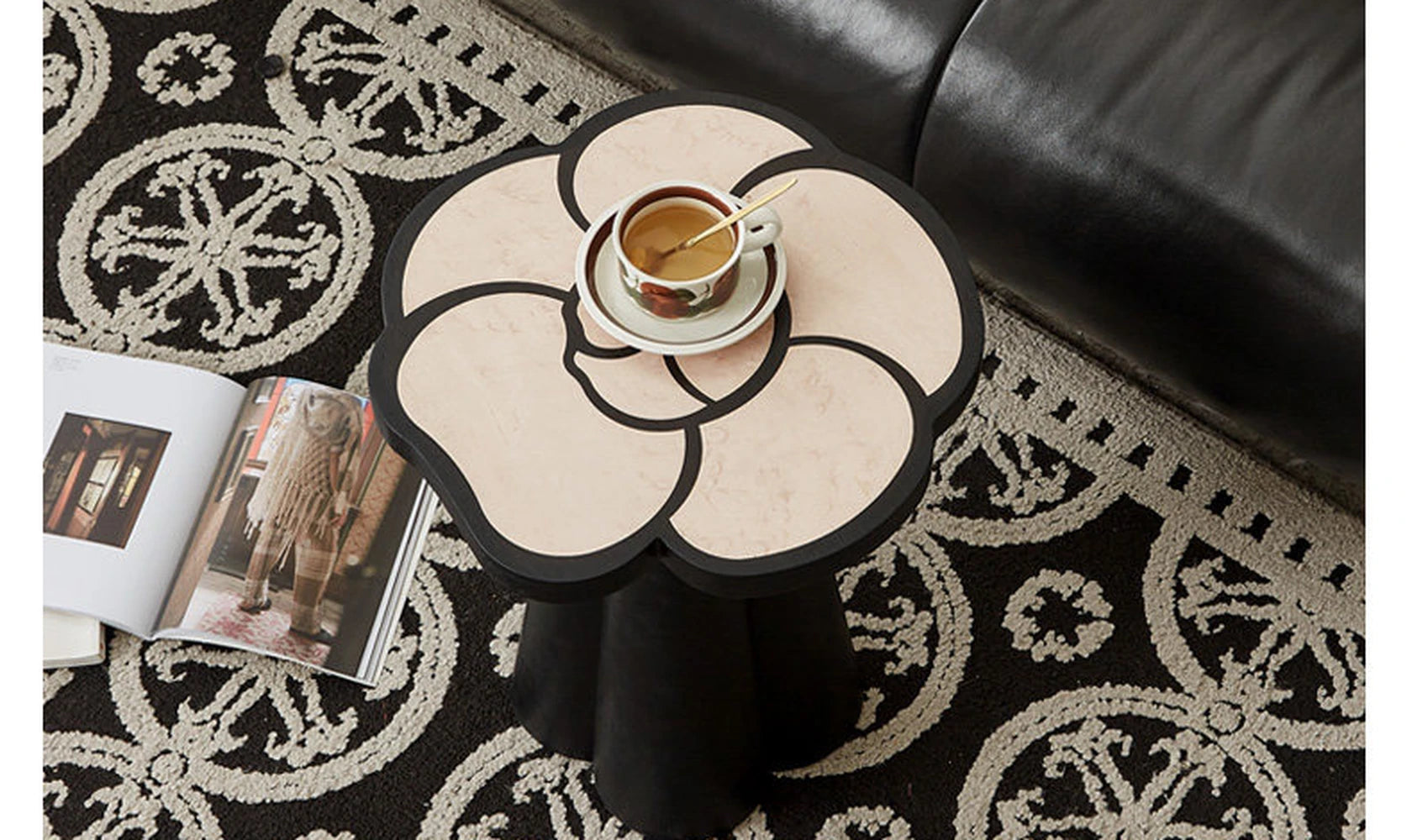 Morva Petal Coffee Table -细节特写