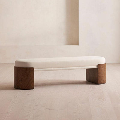 Aurora Solid Wood Bench