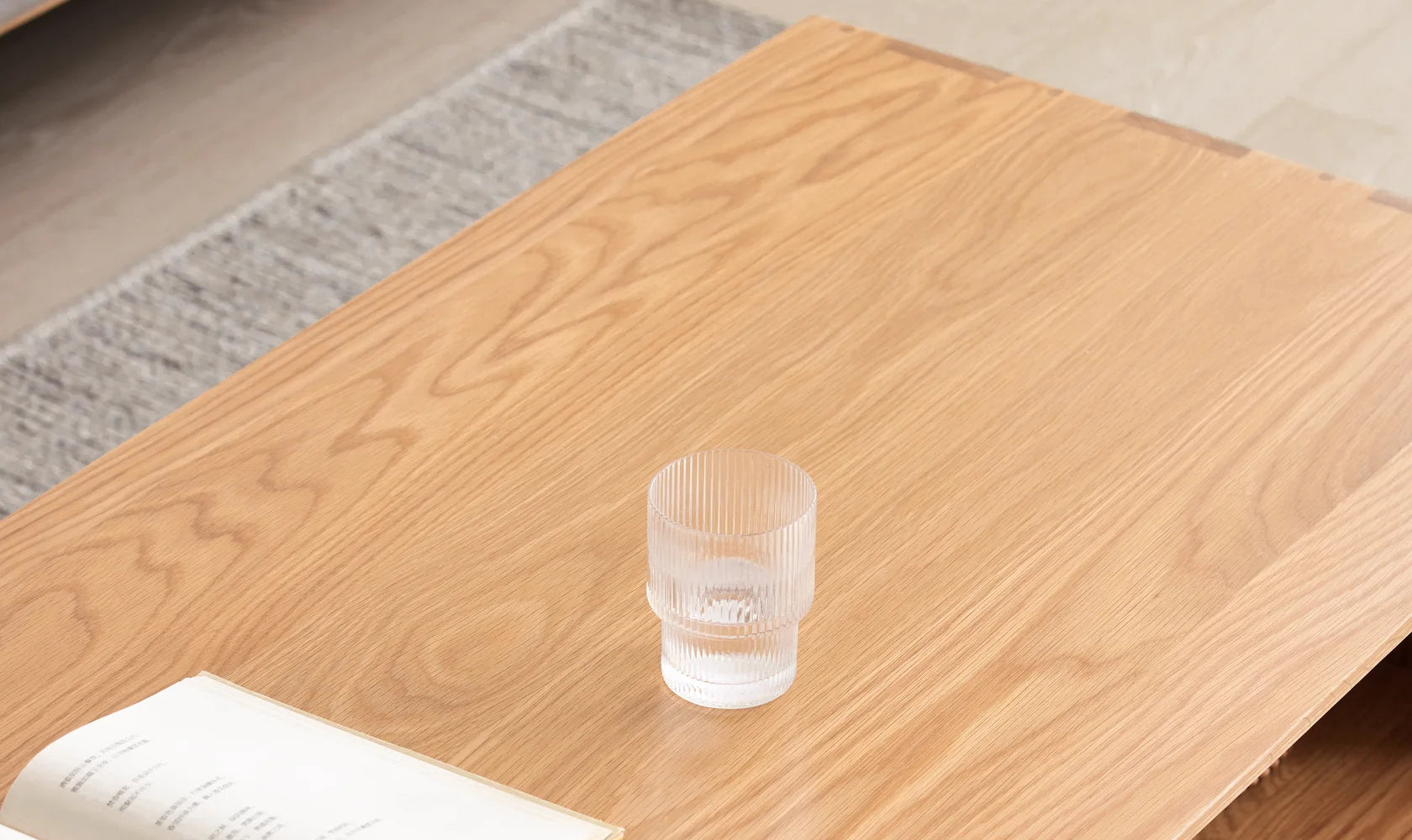 Orientale Nordica Oak Coffee Table