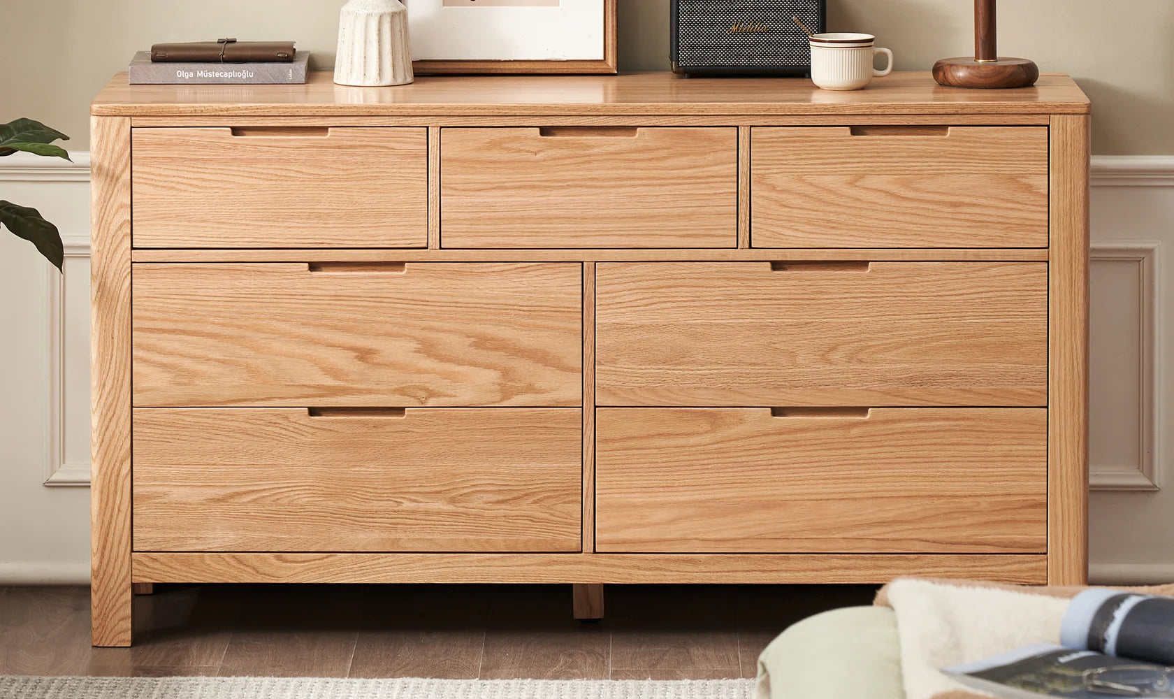 Borsen Solid Oak Storage Chest