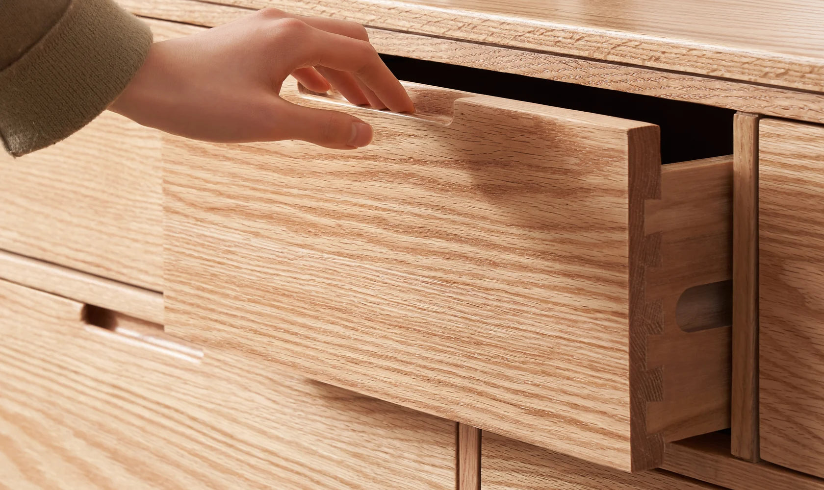 Borsen Solid Oak Storage Chest