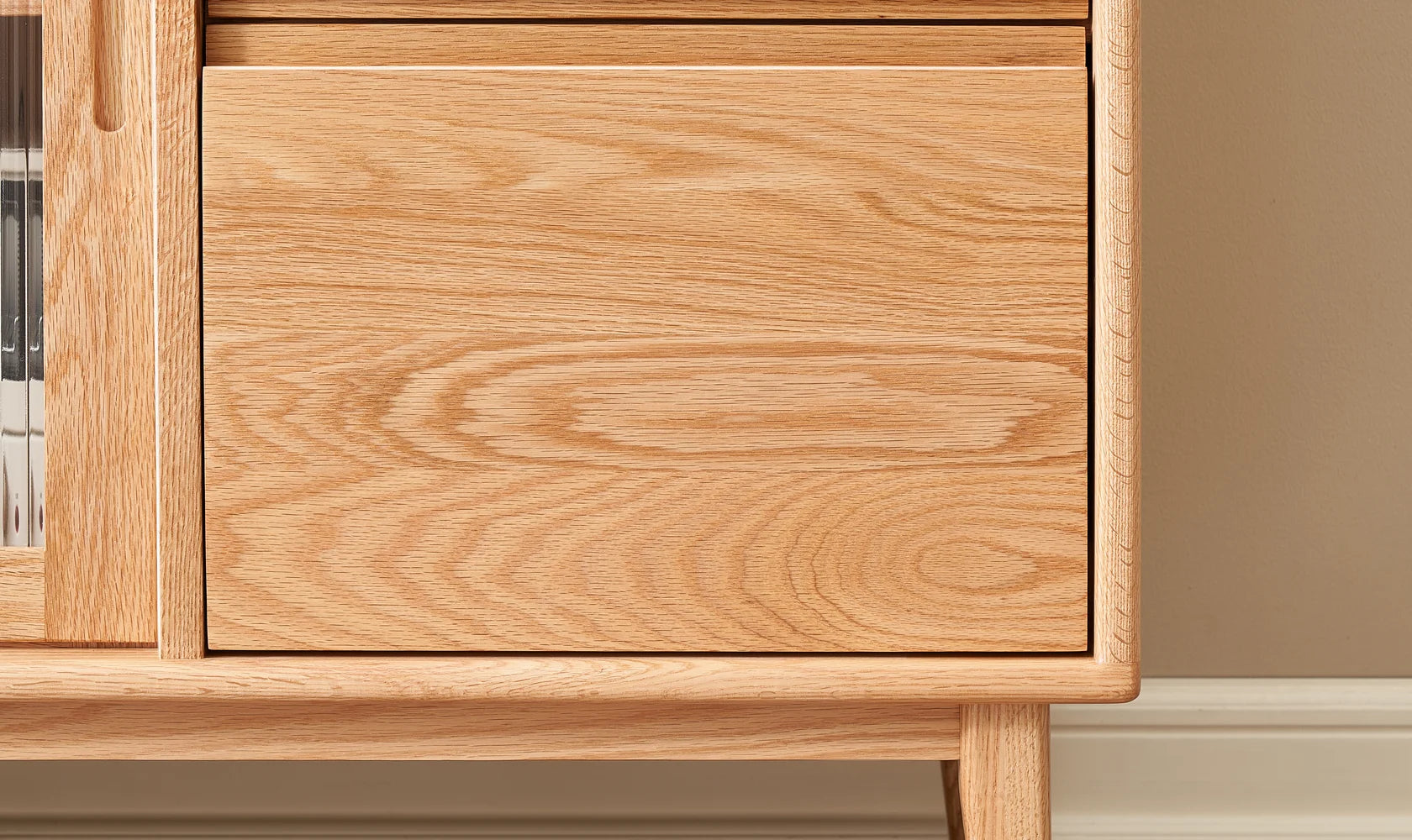 Realwyn Solid Oak Sideboard Cabinet