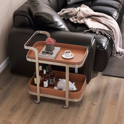 Atlas Bar Cart With Wheels