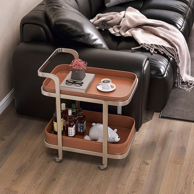 Atlas Bar Cart With Wheels