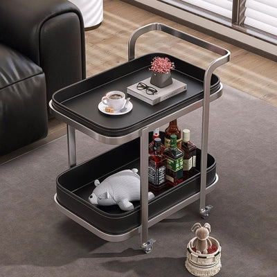 Atlas Bar Cart With Wheels