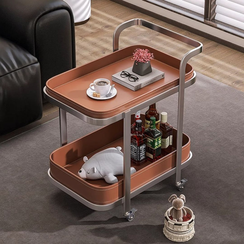 Atlas Bar Cart With Wheels