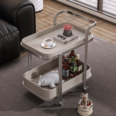 Atlas Bar Cart With Wheels