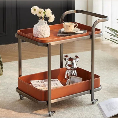 Atlas Bar Cart With Wheels