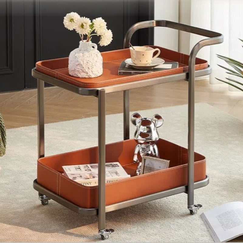 Atlas Bar Cart With Wheels
