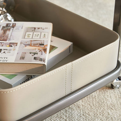 Atlas Bar Cart With Wheels