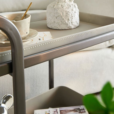 Atlas Bar Cart With Wheels