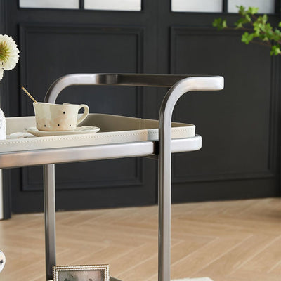 Atlas Bar Cart With Wheels