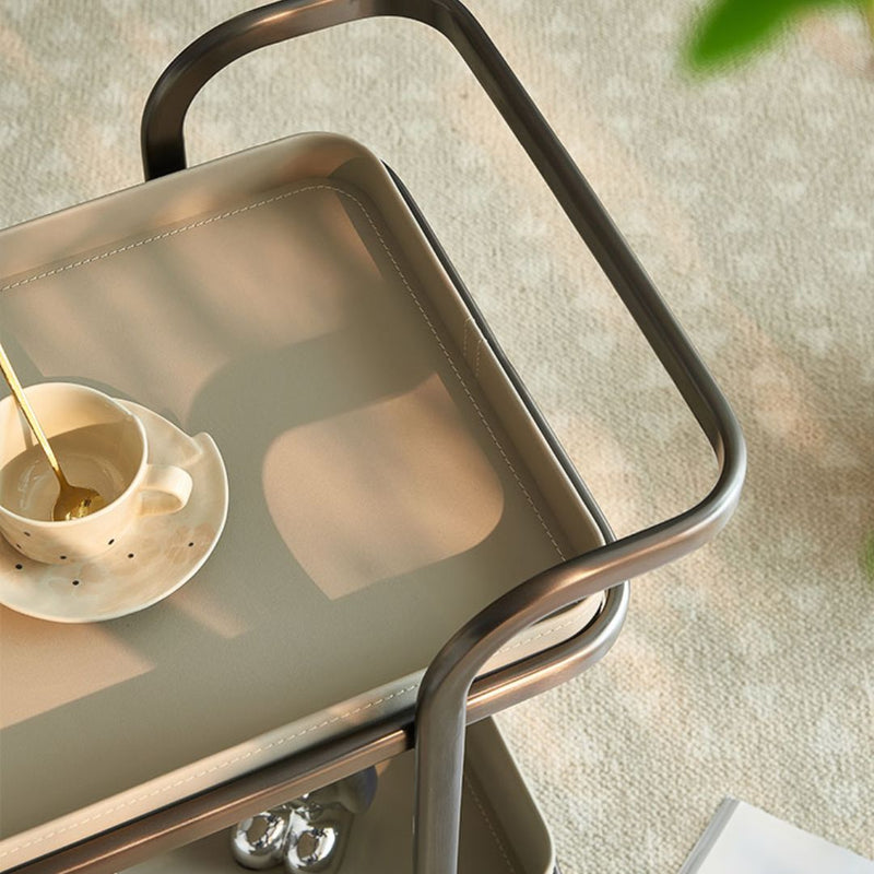 Atlas Bar Cart With Wheels