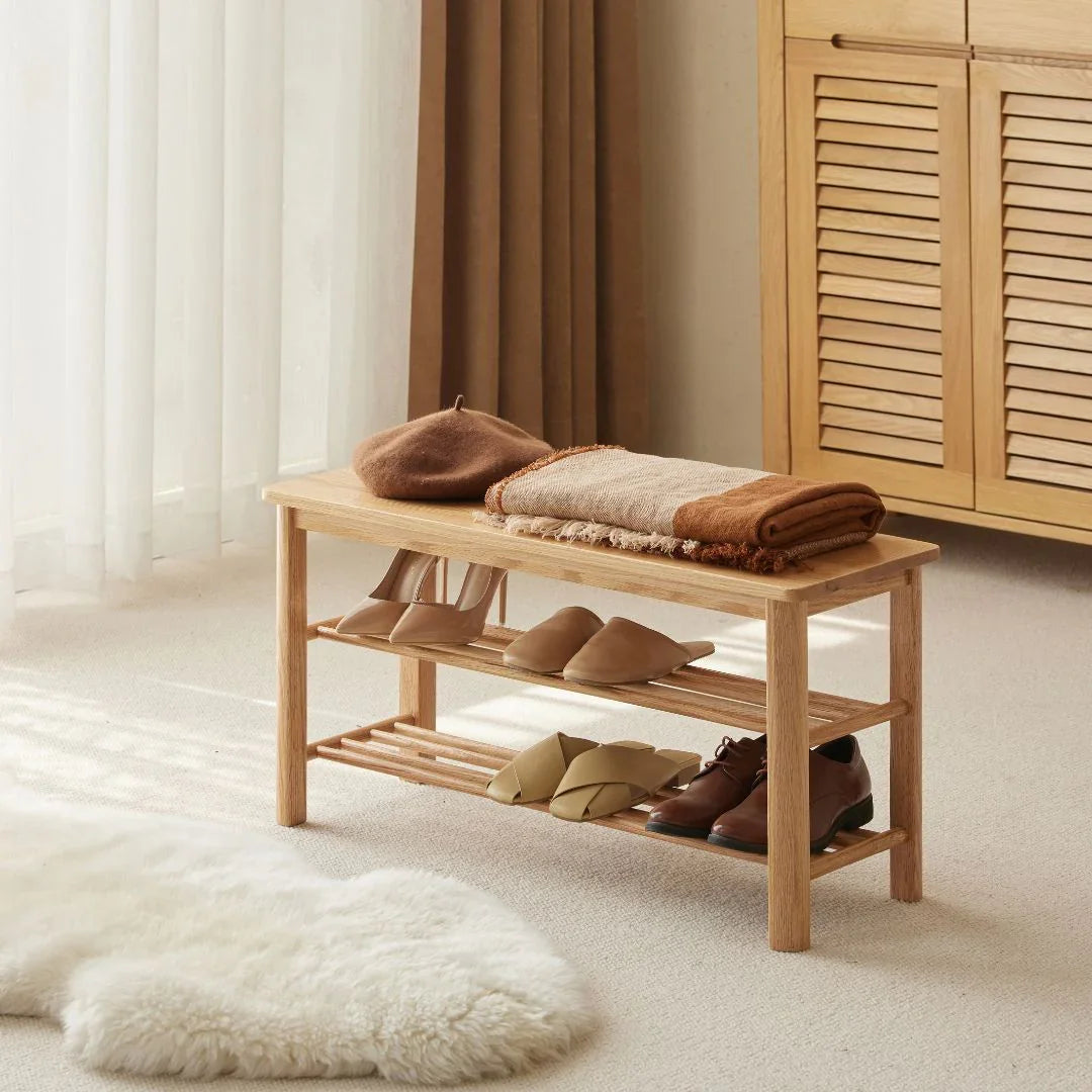 Coolidge Multi-layer Shoe Storage Bench – Cozymatic Australia