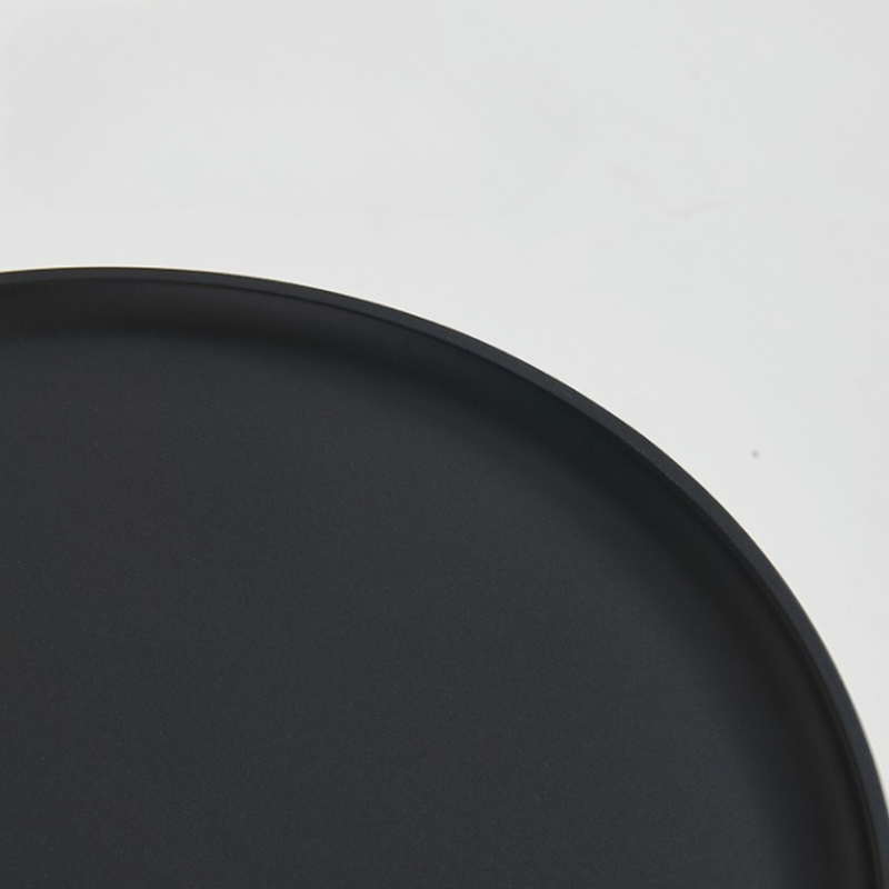 Ellie Cream Style Round Nightstand