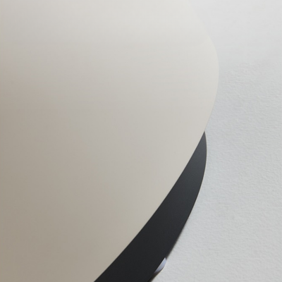 Ellie Cream Style Round Nightstand