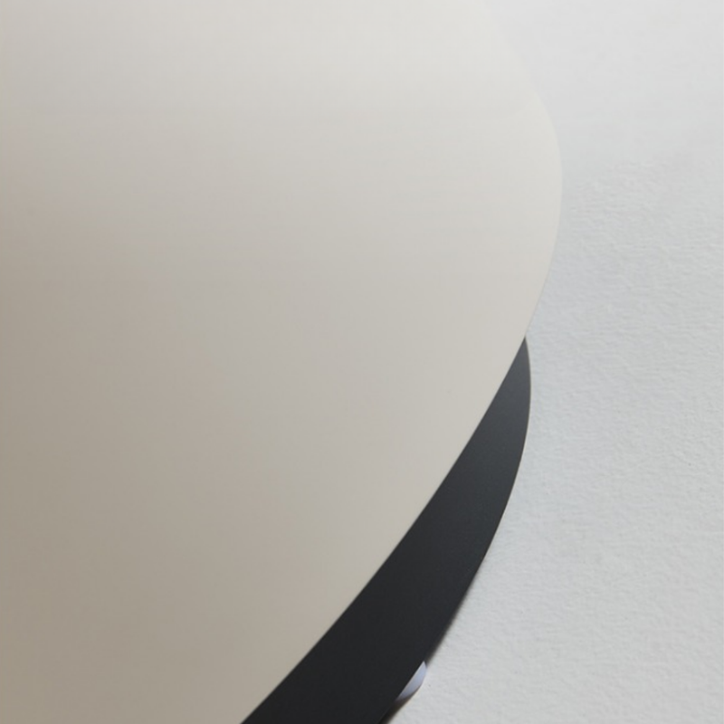 Ellie Cream Style Round Nightstand