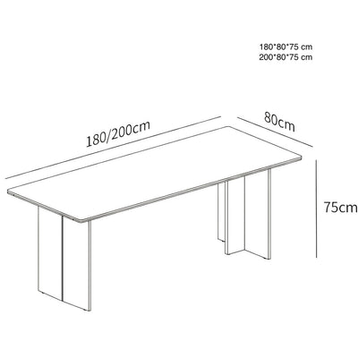 Elysia Modern Dining Table main image 11