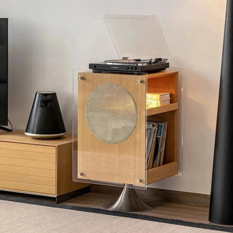 Erik Solid Wood Vinyl Record Table main image 13