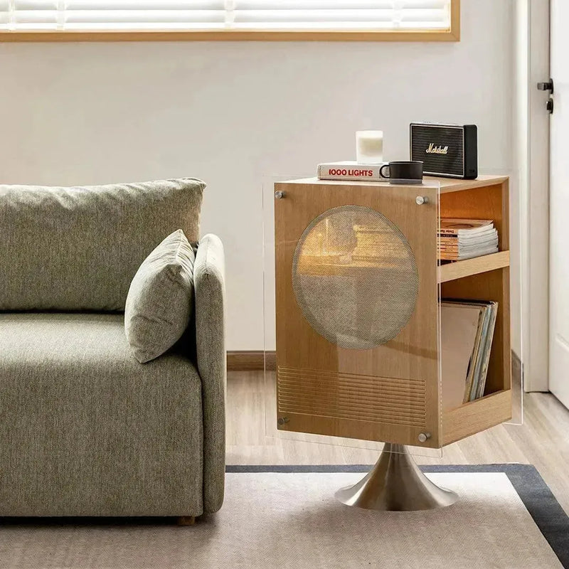 Erik Solid Wood Vinyl Record Table main image 14
