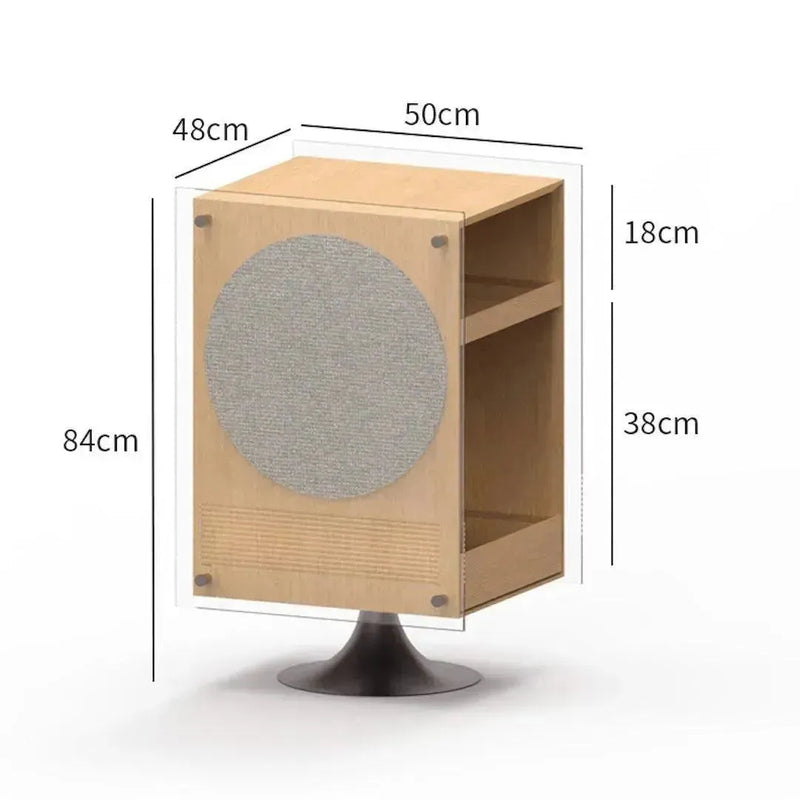 Erik Solid Wood Vinyl Record Table main image 17