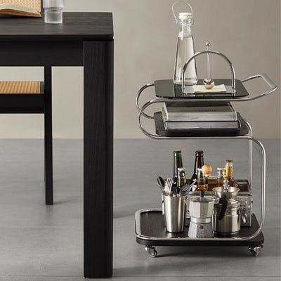 Evelyn Bar Cart With Wheels