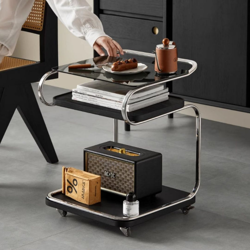 Evelyn Bar Cart With Wheels