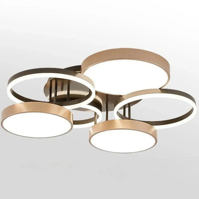 Luna Modern Circle Ceiling Light