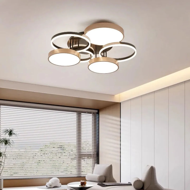 Luna Modern Circle Ceiling Light