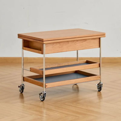 Hans Cherry Vintage Folding Coffee Table