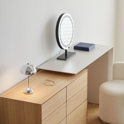 Harper Wood Vanity with Drawer Chest
