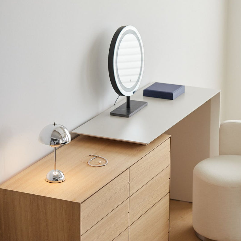 Harper Wood Vanity with Drawer Chest