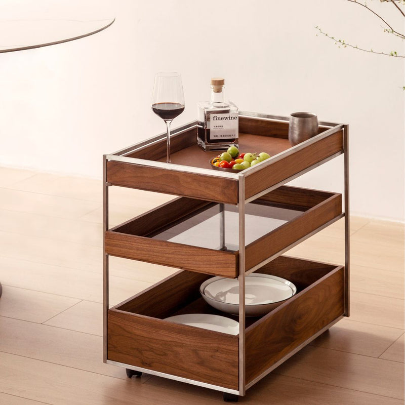Karlsson Bar Cart with Wheels