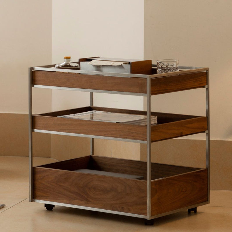 Karlsson Bar Cart with Wheels
