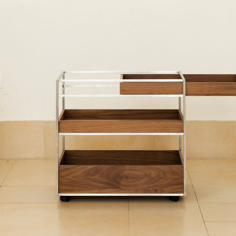 Karlsson Bar Cart with Wheels