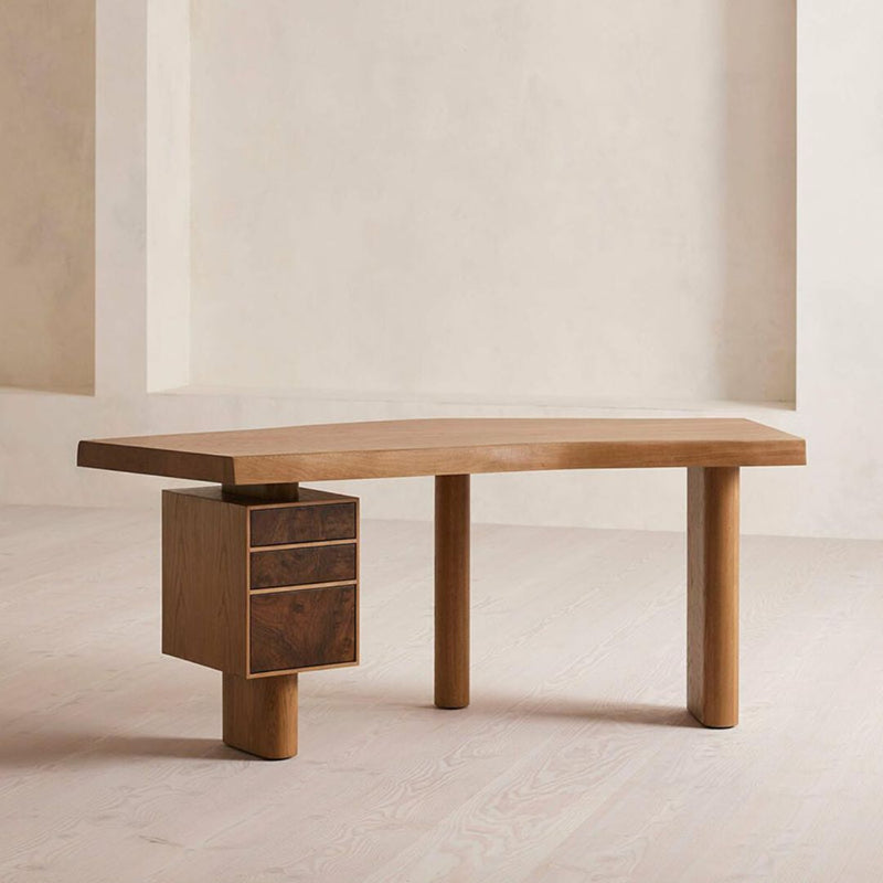 Liam Modern Solid Wood Work Desk