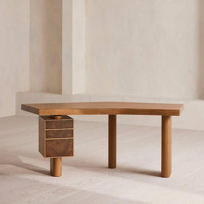 Liam Modern Solid Wood Work Desk