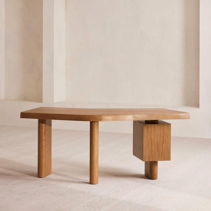 Liam Modern Solid Wood Work Desk