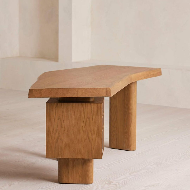 Liam Modern Solid Wood Work Desk