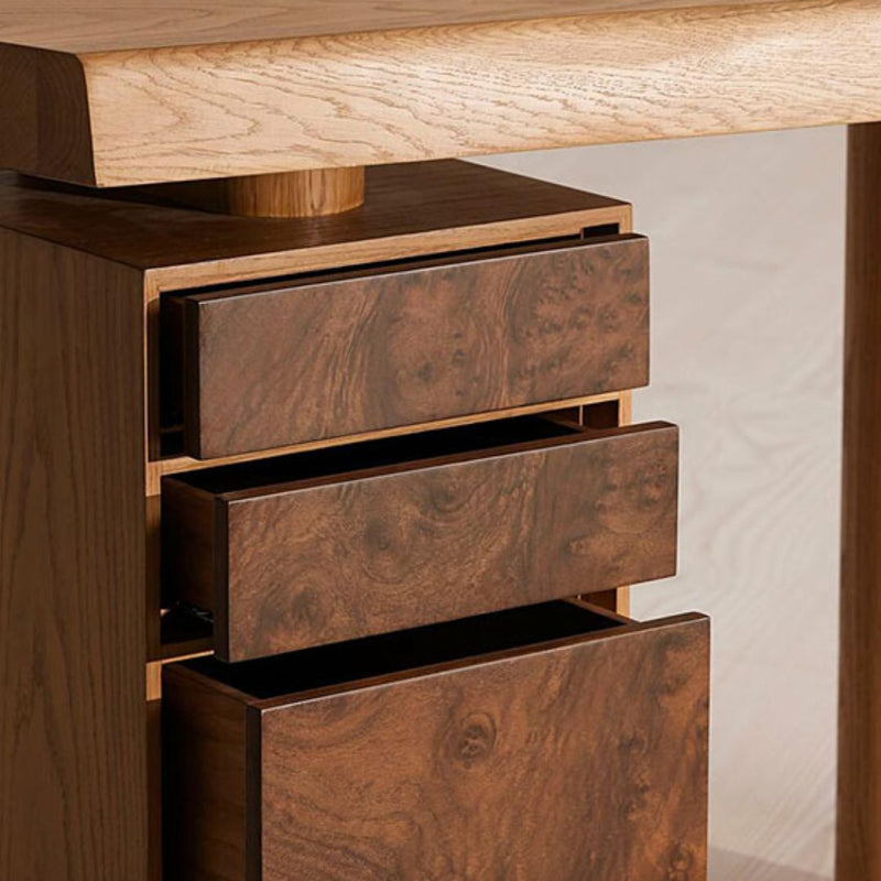Liam Modern Solid Wood Work Desk
