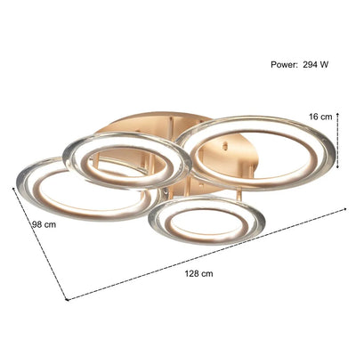 Lumina Modern Circle Ceiling Light